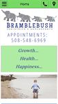 Mobile Screenshot of bramblebushpediatrics.com